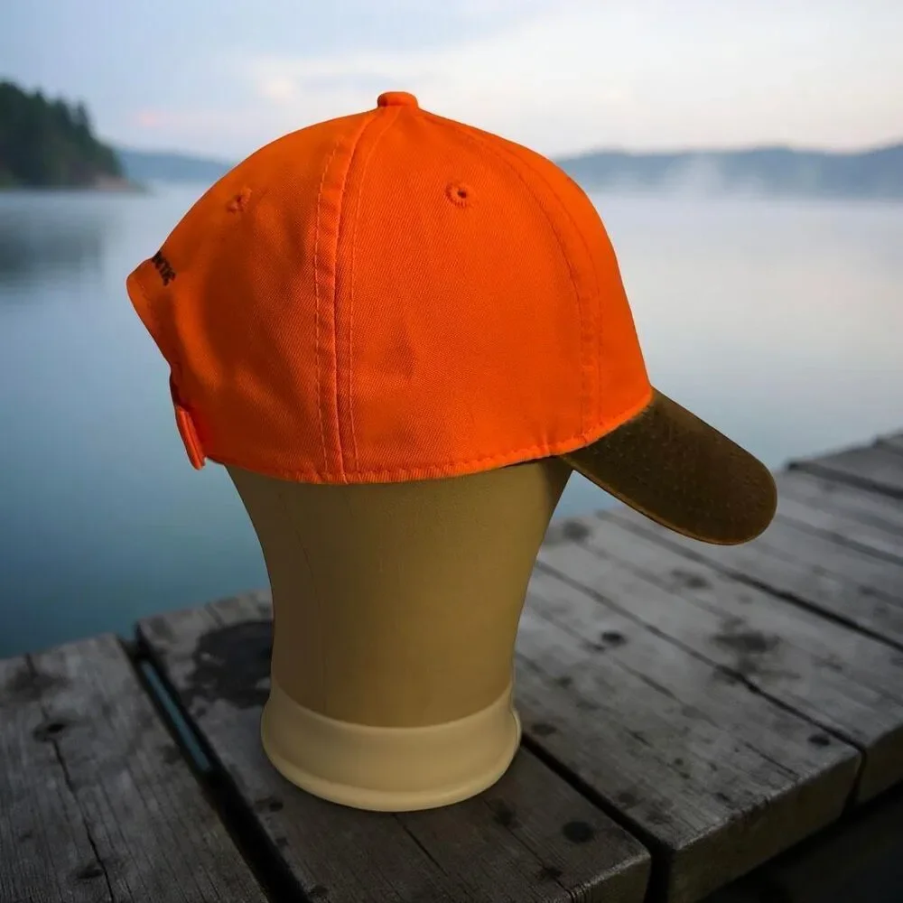 Minnesota Wild Hat Cap Strap Back Orange Blaze NHL Hockey Hunting Pheasants Hat